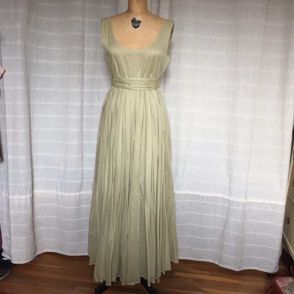 J Crew Full Length Circle Skirt Dress
